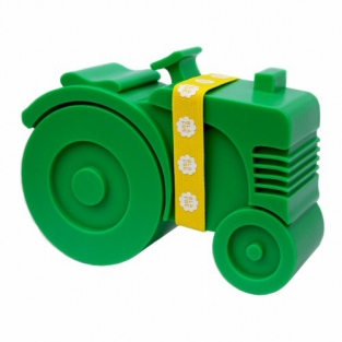 Blafre lunchtrommel groene traktor